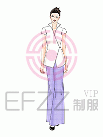 水療會(huì)所服務(wù)員制服231