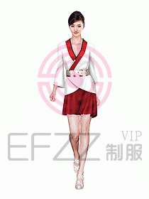 按摩技師服設(shè)計圖706