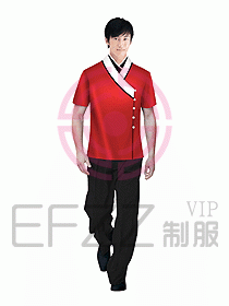 水療會(huì)所服務(wù)員制服261