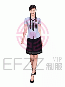 水療會所服務(wù)員制服268