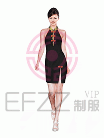 桑拿按摩技師服裝730
