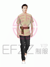 桑拿按摩技師服裝750