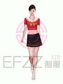 桑拿按摩技師服裝766