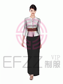 桑拿水療會所咨客制服213