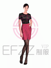 女職業(yè)裝短袖襯衫設(shè)計圖173