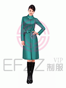 女職業(yè)裝秋冬大衣設計圖045