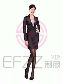 秋冬女職業裝設計圖427