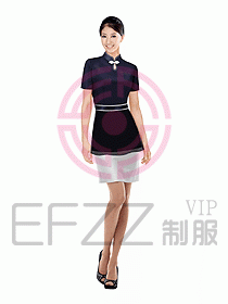 酒店中餐服務(wù)員制服設(shè)計(jì)圖957
