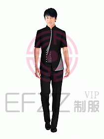 酒店中餐服務(wù)員制服設(shè)計(jì)圖962