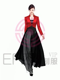 酒店西餐咨客制服設(shè)計(jì)圖258