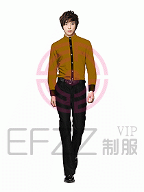 西餐服務員制服設計圖604