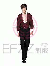 西餐服務員制服設計圖627