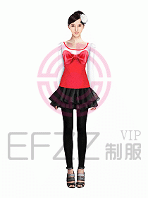 珠寶營業(yè)員制服設(shè)計(jì)圖898