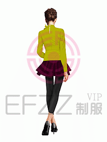 珠寶營業(yè)員制服設(shè)計圖942