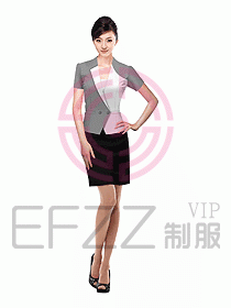 酒店部門經(jīng)理西服設(shè)計圖210