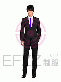 酒店部門經(jīng)理西服設(shè)計(jì)圖217