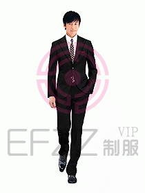 酒店部門(mén)經(jīng)理西服設(shè)計(jì)圖228