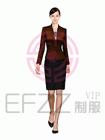 酒店部門經理西服設計圖233