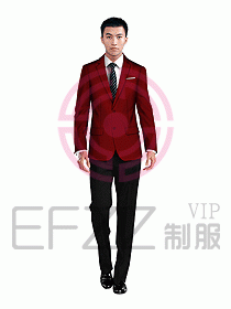 酒店部門經(jīng)理西服設計圖236