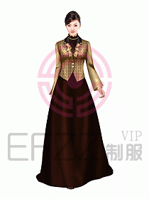 西餐咨客制服設(shè)計(jì)圖273