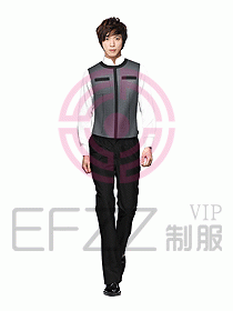 西餐服務員制服設計圖647