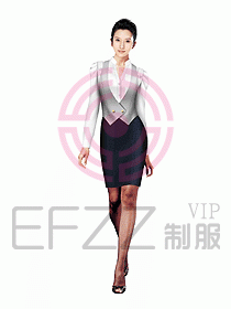 西餐服務員制服設計圖650