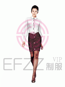 西餐服務員制服設計圖657