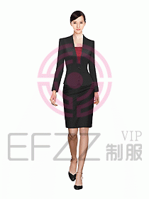 酒店經理職業裝西服286