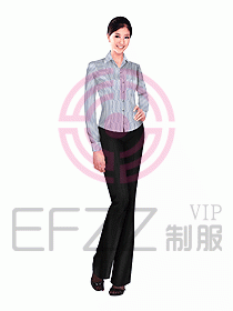 女職業(yè)裝長袖襯衫設計圖110