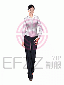 女職業(yè)裝長袖襯衫設(shè)計(jì)圖117