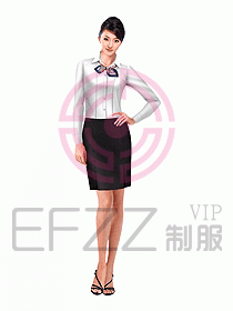 女職業(yè)裝長袖襯衫設(shè)計(jì)圖128
