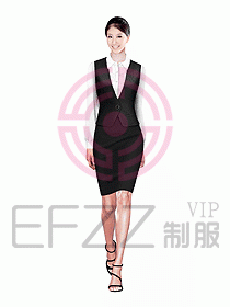 女職業(yè)裝馬夾設(shè)計(jì)圖194