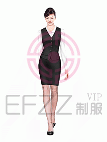 女職業(yè)裝馬夾設(shè)計(jì)圖203