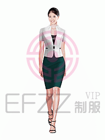 女職業(yè)裝夏裝設(shè)計(jì)圖258