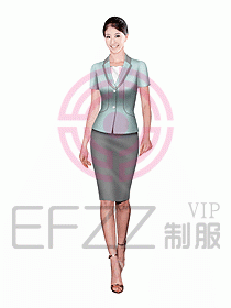 女職業裝夏裝設計圖333