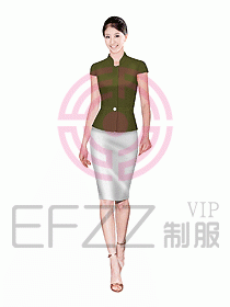 女職業裝夏裝設計圖336