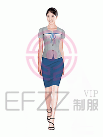 女職業裝夏裝設計圖346