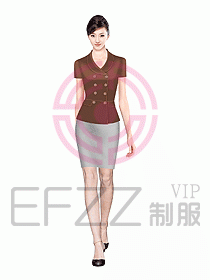 女職業裝夏裝設計圖374