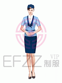 空姐服裝設計效果圖352