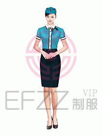 空姐服裝設(shè)計效果圖379