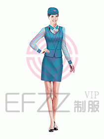 空姐服裝設計效果圖392