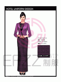 中餐咨客服裝設(shè)計(jì)效果圖552