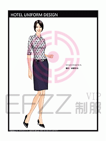 酒店總臺大堂制服設計圖425