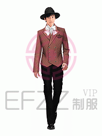 酒店門童制服設(shè)計(jì)效果圖622