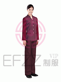 酒店客服服務員制服設計效果圖283