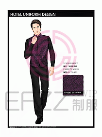 酒店西餐服務(wù)生制服設(shè)計圖753
