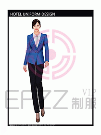 女時尚秋冬職業裝設計圖647