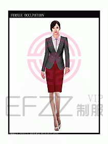 女時尚秋冬職業(yè)裝設(shè)計圖680