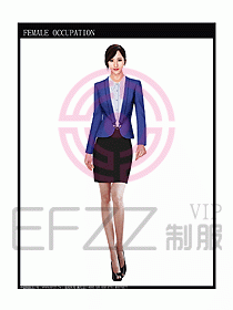 女時尚秋冬職業(yè)裝設(shè)計圖687