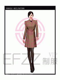 女職業(yè)裝大衣設(shè)計圖060